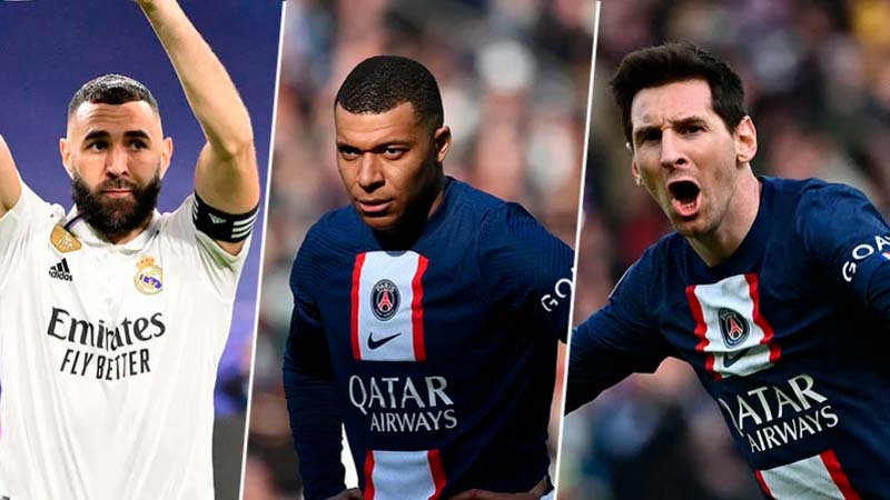 Benzema, Messi ou Mbappé: quem vence o prêmio FIFA The Best 2023? Foto: Divulgação