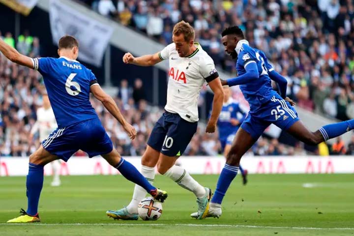 Onde assistir ao vivo Leicester x Tottenham pelo Campeonato Inglês neste sábado (11). Foto: Divulgação
