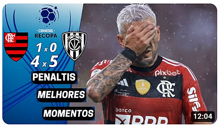 Flamengo perde a Recopa para o Independiente Del Valle nos pênaltis, reveja as cobranças
