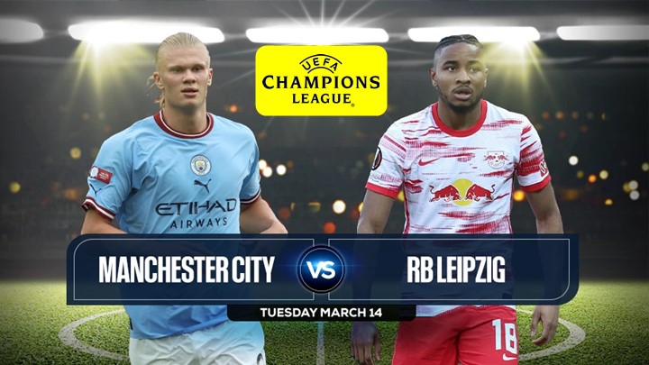 Manchester City x RB Leipzig ao vivo: onde assistir online ao jogo pelas oitavas de final da Champions League
