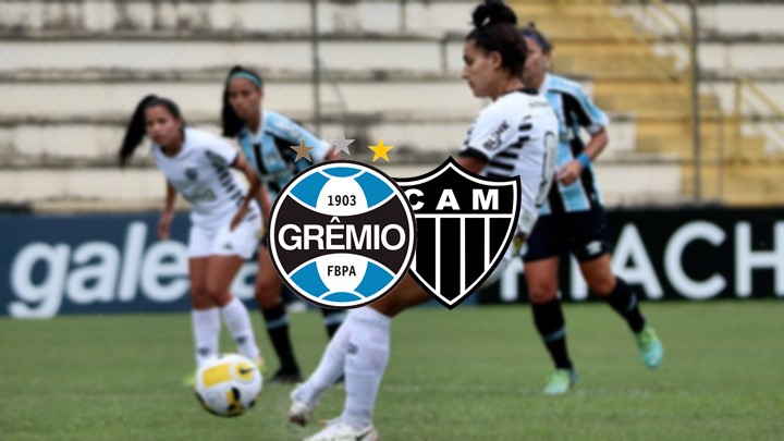 Onde assistir Grêmio x Atlético Mineiro ao vivo pelo Campeonato Brasileiro Feminino