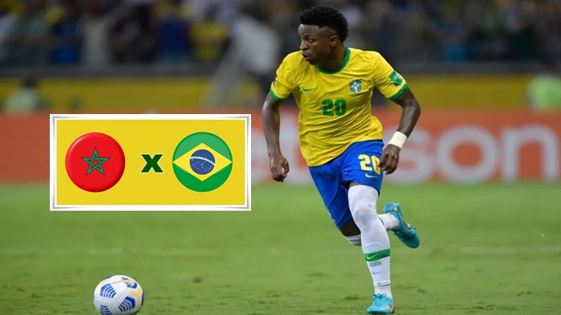 Brasil x Marrocos ao vivo, onde assistir online de graça ao amistoso da Seleção Brasileira neste sábado
