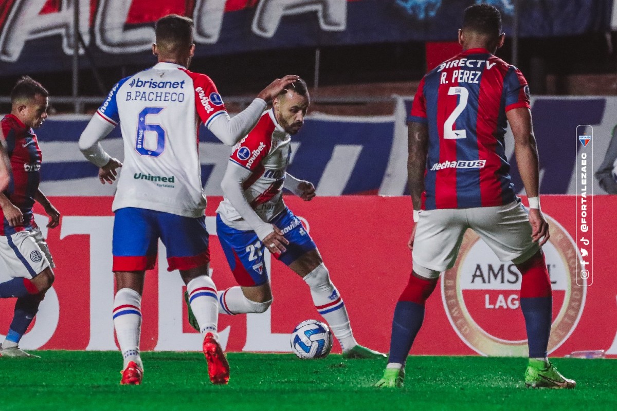 Gols de Fortaleza e San Lorenzo pela Copa Sul-Americana