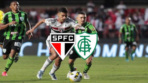 Transmissão de São Paulo x América Mineiro ao vivo: onde assitir online ao jogo pelo Campeonato Brasileiro Serie A