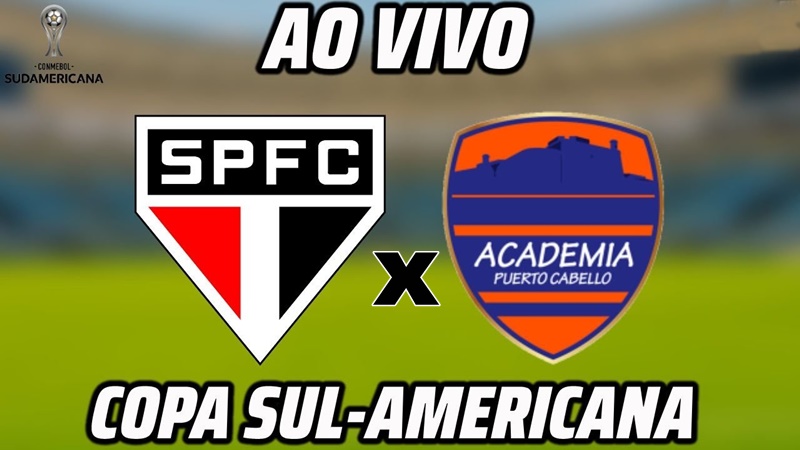 Transmissão de São Paulo x Puerto Cabello ao vivo: assista online de graça e na Tv ao jogo da Sul-Americana