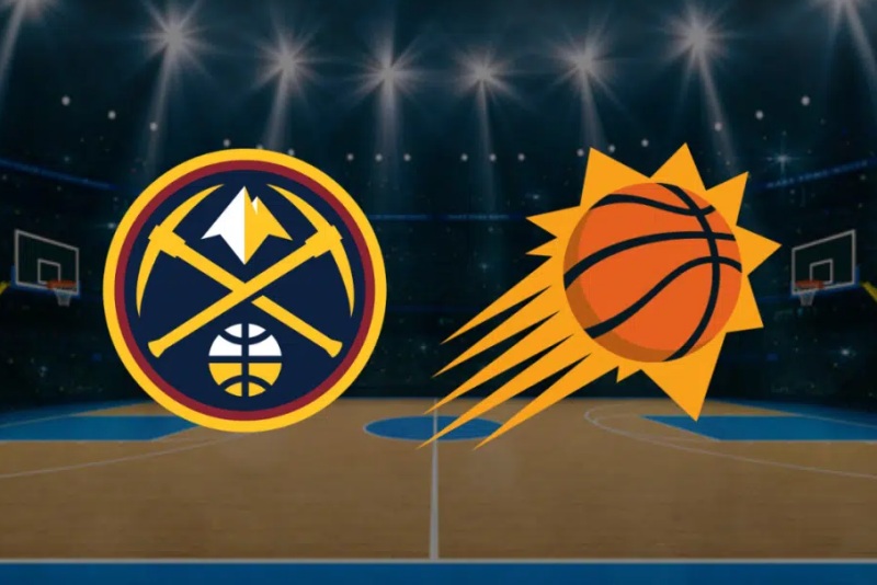 Phoenix Suns e Denver Nuggets se enfrentam pela NBA