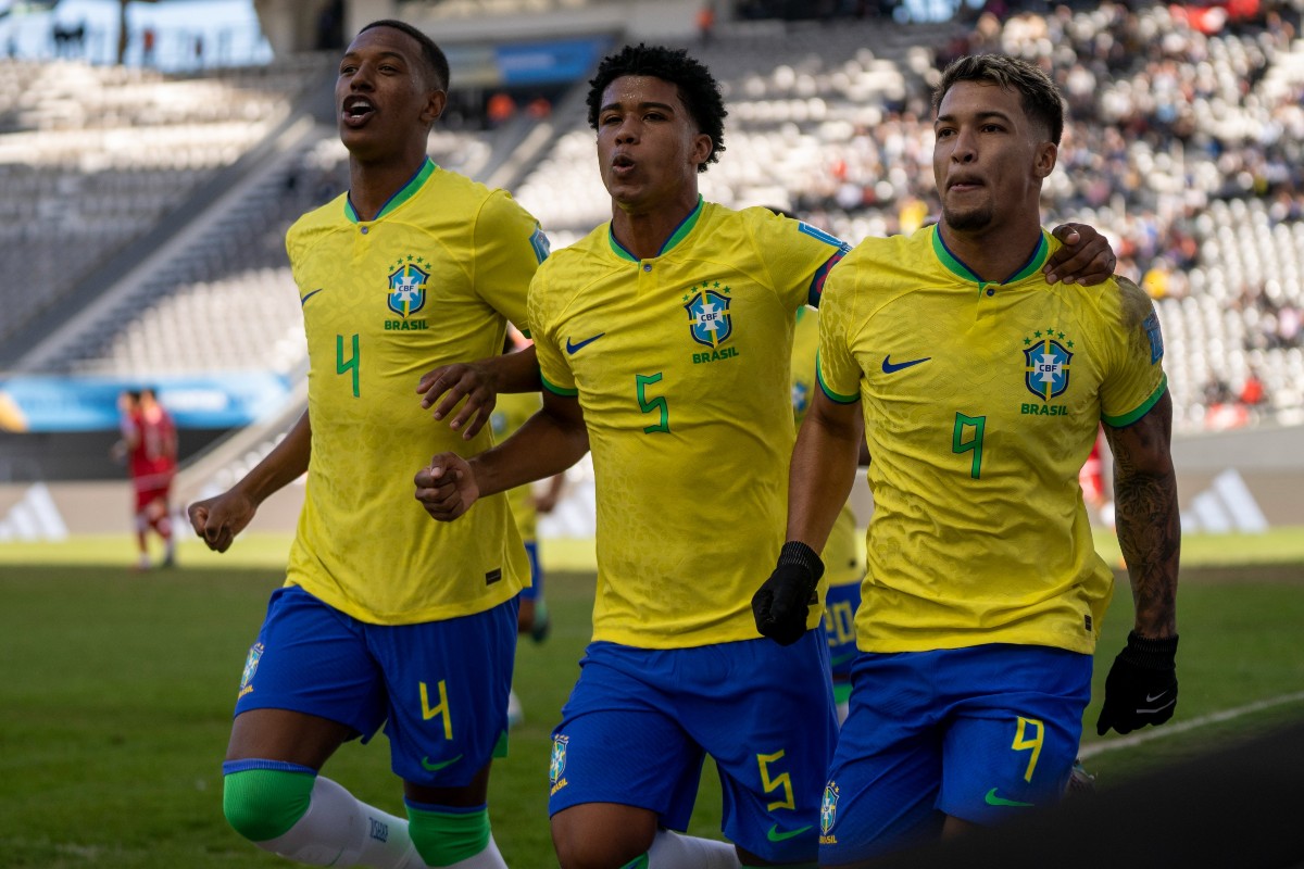Gols de Brasil 4 x 1 Tunísia pelas oitavas de final do Mundial Sub-20