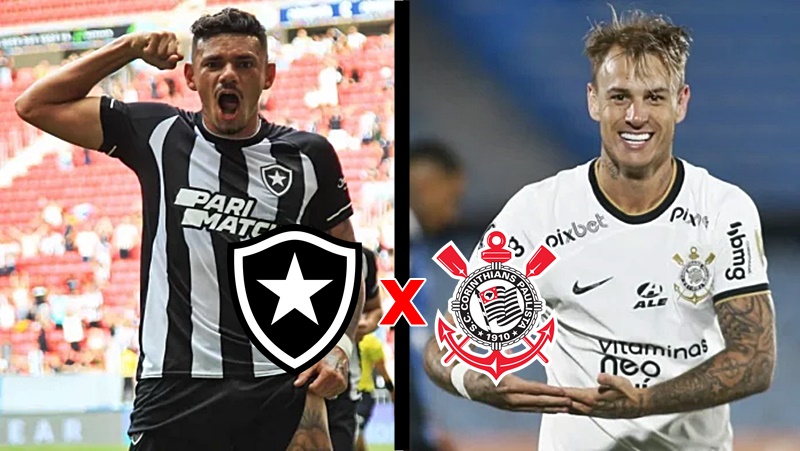 Onde assistir Botafogo x Corinthians ao vivo e online? Assista ao jogo pelo Brasileirão 2023