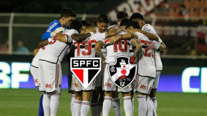 Transmissão de São Paulo x Vasco ao vivo: onde assistir ao jogo online e na Tv pelo Brasileirão