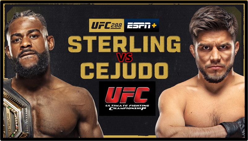 Onde assistir ao UFC Sterling x Cejudo ao vivo online e na TV UFC 288 neste sábado