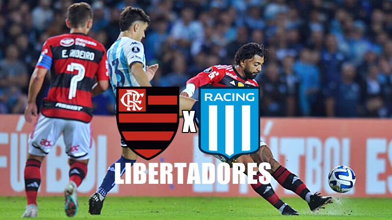 Onde assistir Flamengo x Racing ao vivo pela Libertadores