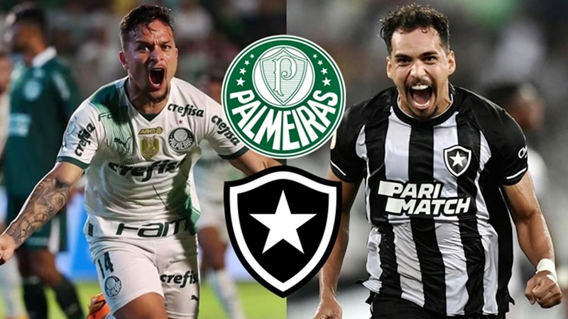 Onde assistir Palmeiras x Botafogo ao vivo pelo Brasileirão