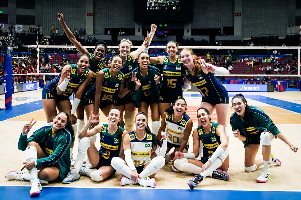 Vôlei Brasil x Croácia ao vivo: onde assistir online e na TV ao jogo pela Liga das Nações Feminina