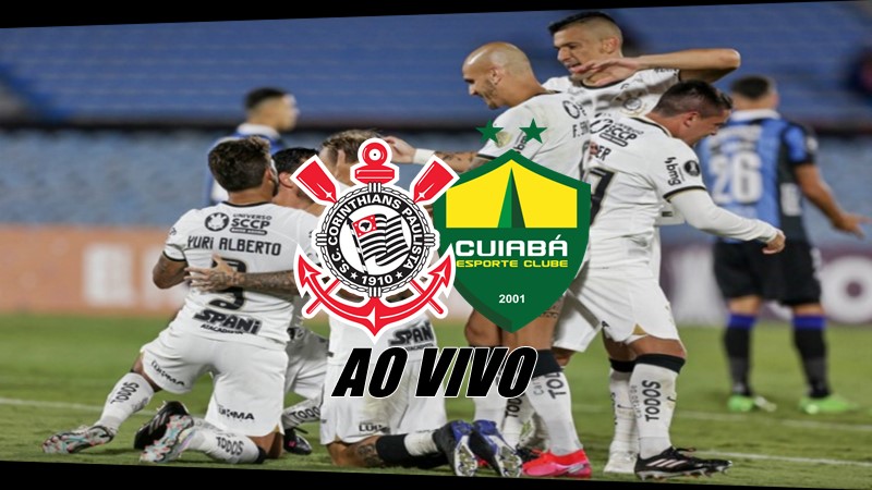 Transmissão ao vivo de Corinthians x Cuiabá ao vivo e online pelo Brsileirão