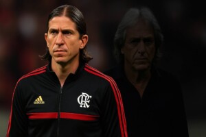 Jorge Jesus faz sombra a Filipe Luís no Flamengo?