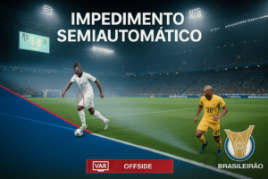 Impedimento semiautomático pode pintar no Brasileirão 2026!