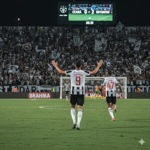 Botafogo vence Ceará fora de casa e volta com tudo na briga pela Libertadores