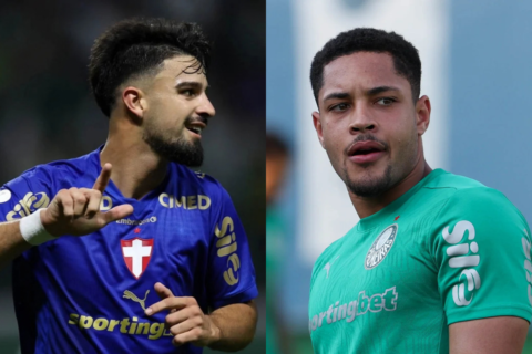 Dupla do Palmeiras no topo: Flaco López e Vitor Roque aparecem no ranking dos jogadores mais valiosos do Brasil; confira