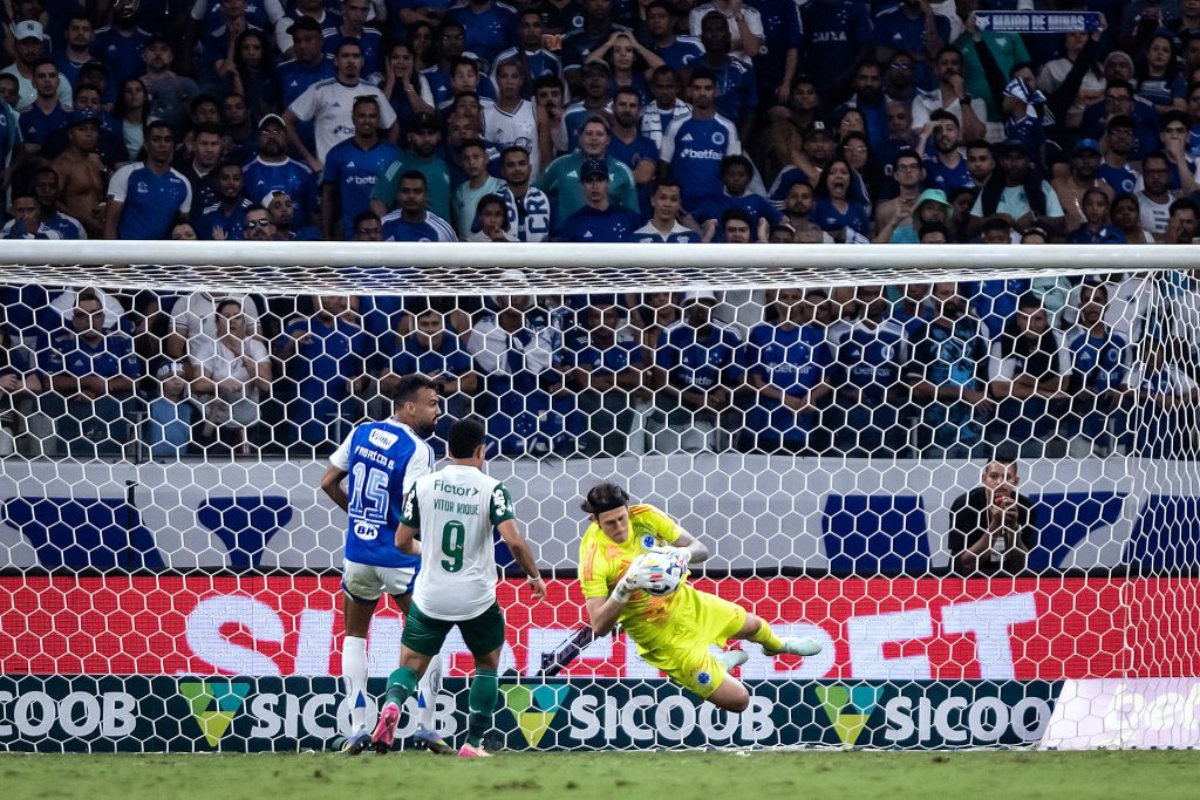 Cássio é goleiro do Cruzeiro